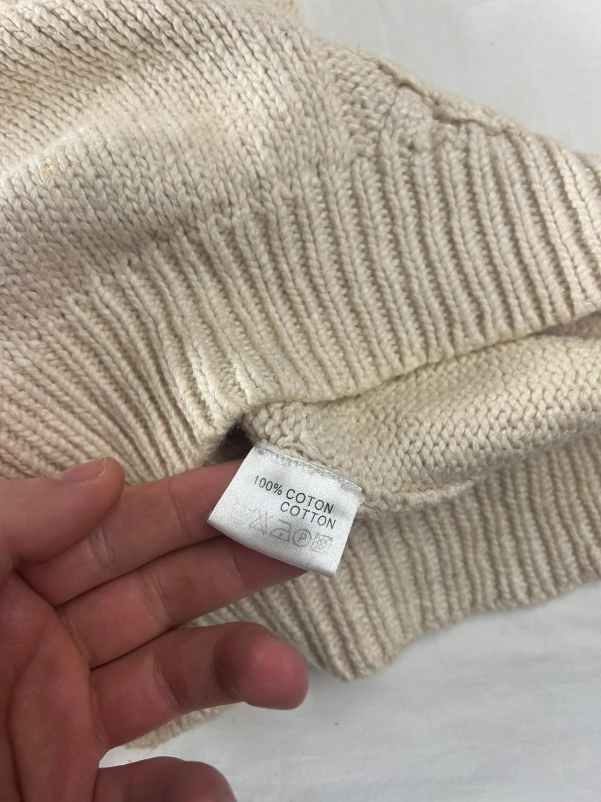 Crème beige Burton gedraaide vest – photo 7